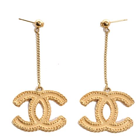 drop & linear chanel earrings cc|drops synonym.